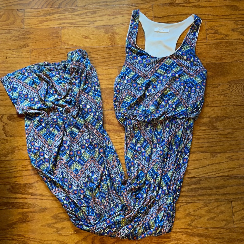 Lush multicolor maxi dress
